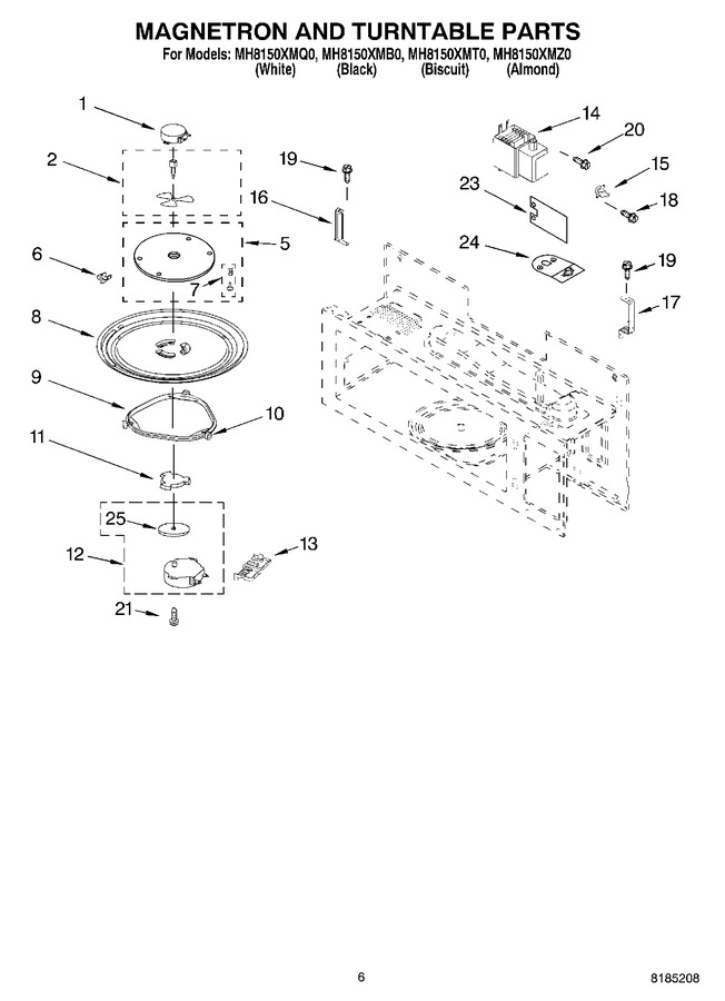Diagram for MH8150XMZ0