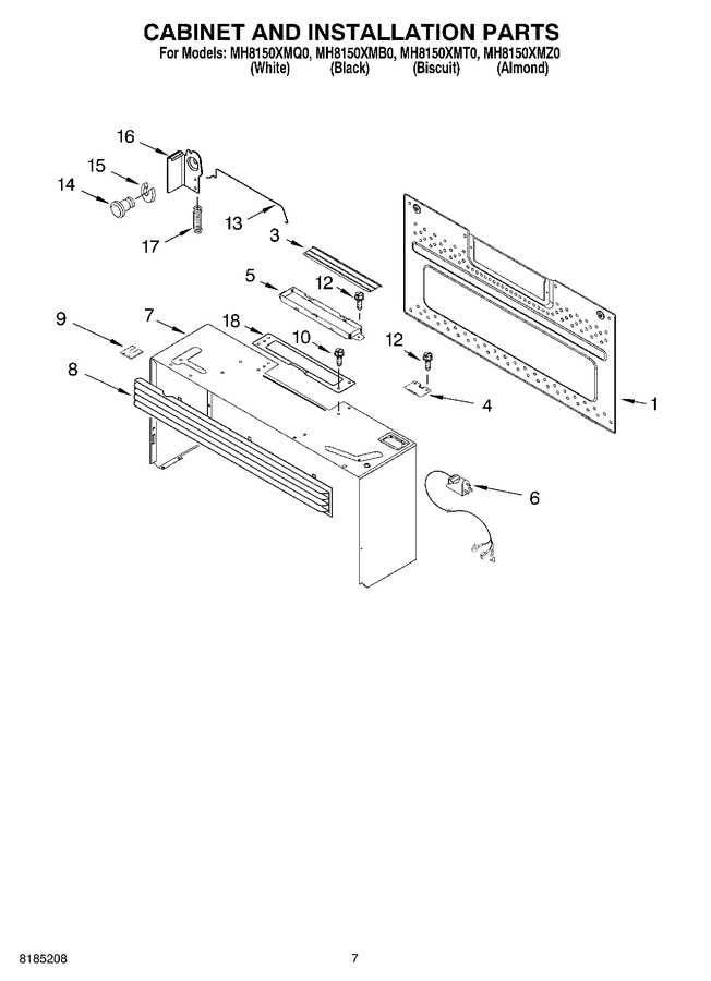 Diagram for MH8150XMZ0
