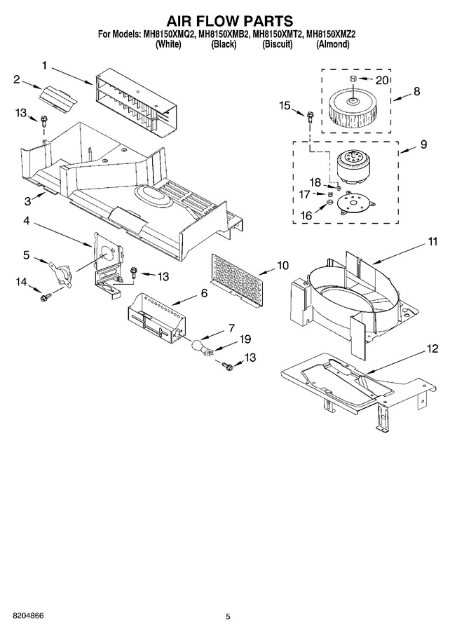 Diagram for MH8150XMB2