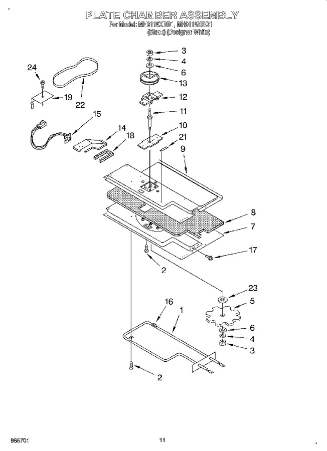 Diagram for MH9115XBB1