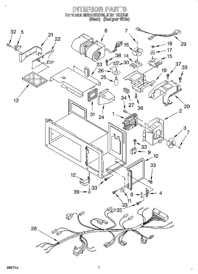 Diagram for MH9115XBB5
