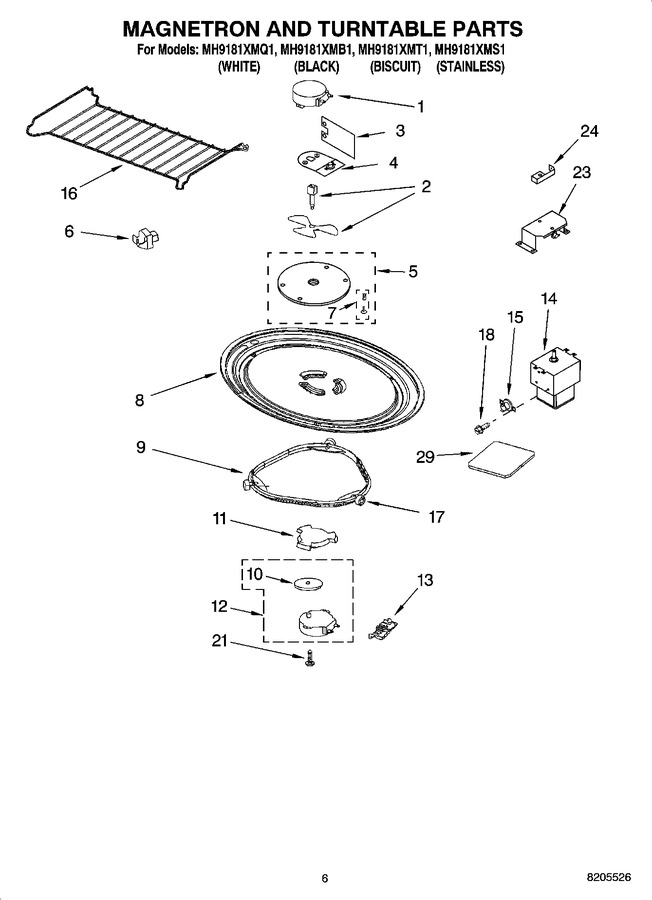 Diagram for MH9181XMB1