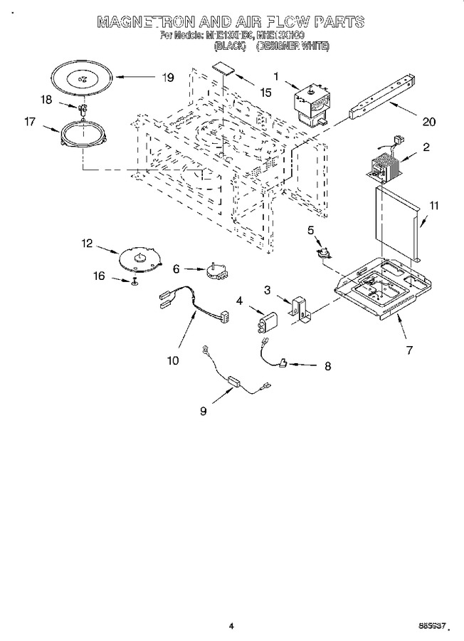 Diagram for MHE13XHB0