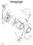 Diagram for 06 - Tub And Basket Parts, Optional Parts (not Included)