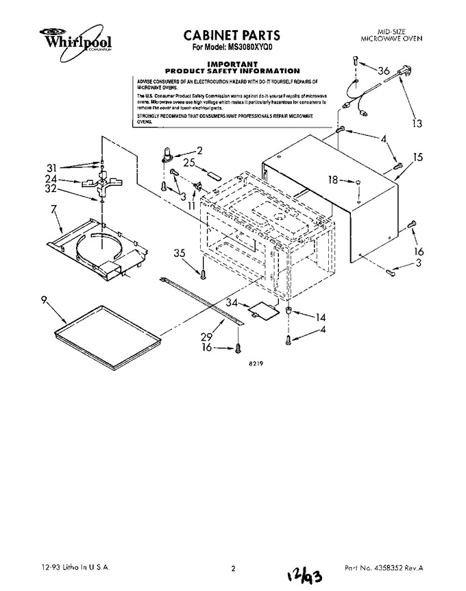 Diagram for MS3080XYQ0