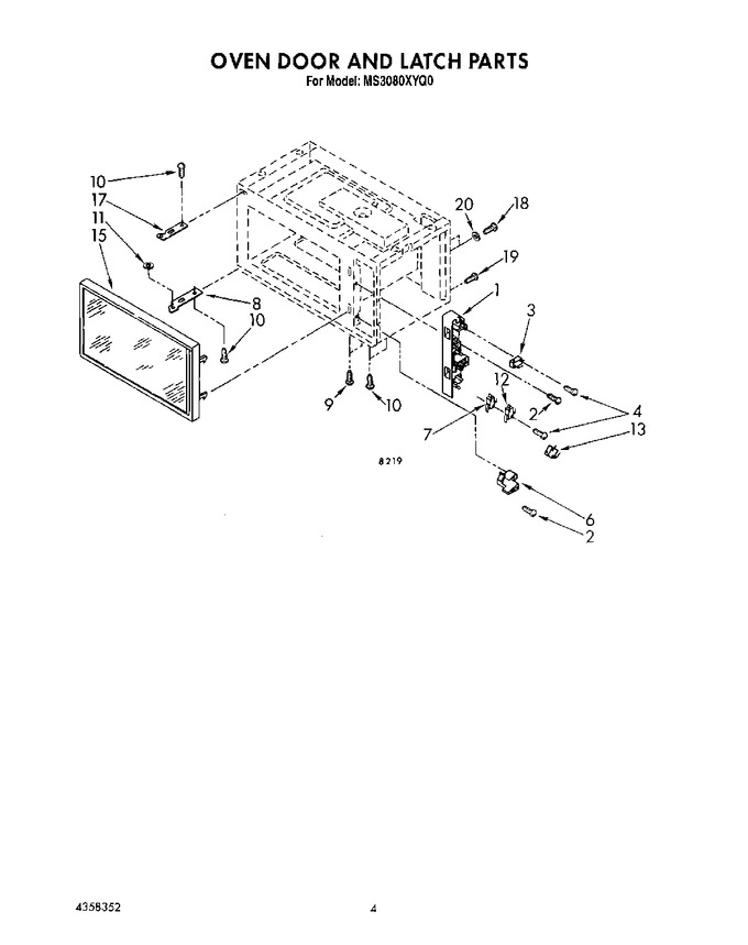 Diagram for MS3080XYQ0
