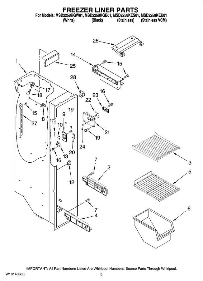 Diagram for MSD2258KES01