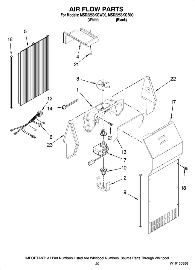 Diagram for MSD2258KGB00