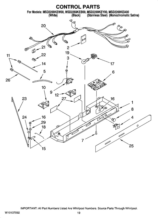 Diagram for MSD2269KEB00