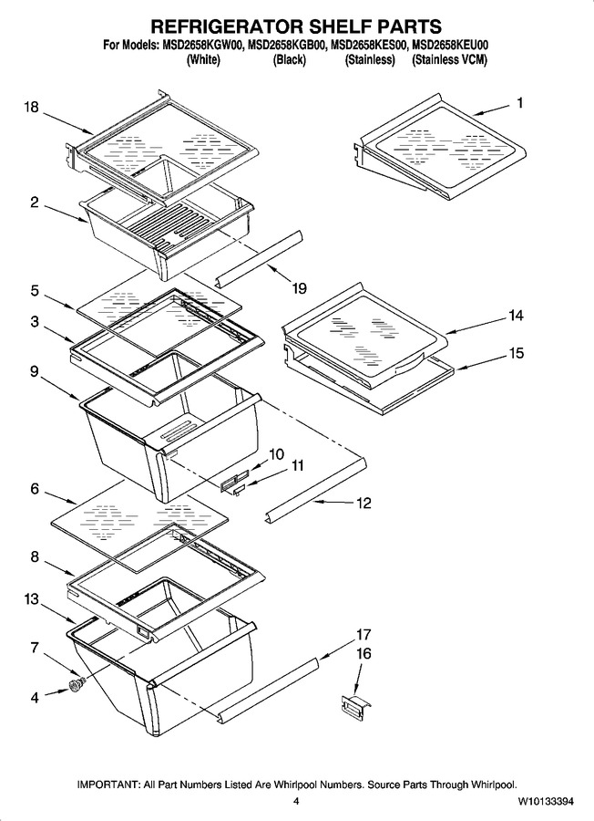 Diagram for MSD2658KGB00