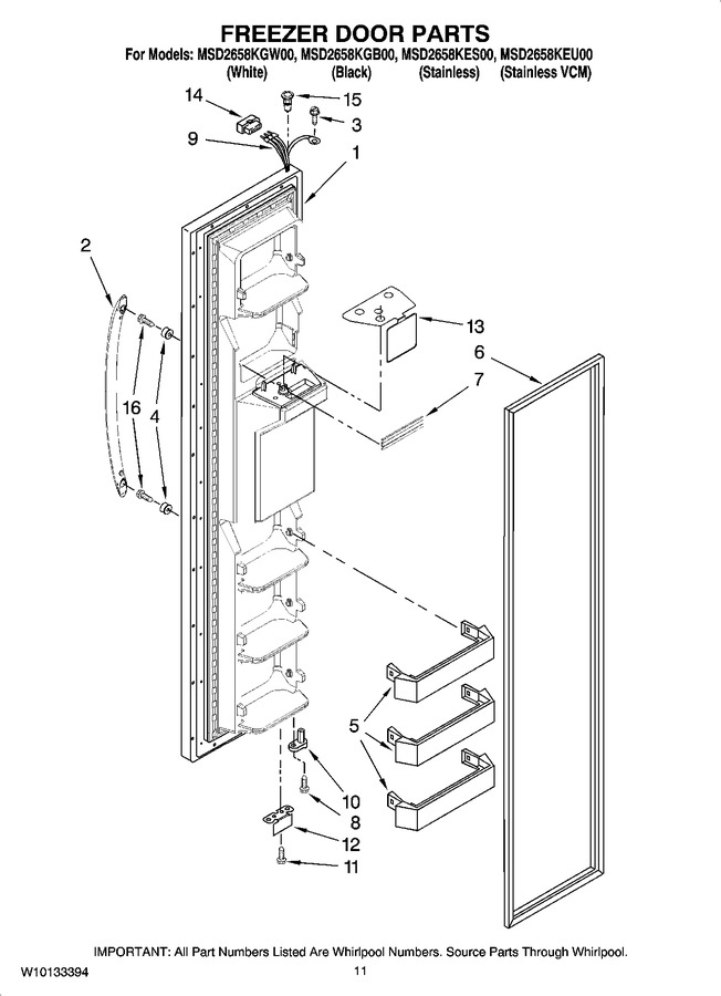 Diagram for MSD2658KEU00