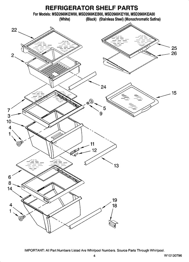 Diagram for MSD2669KEW00