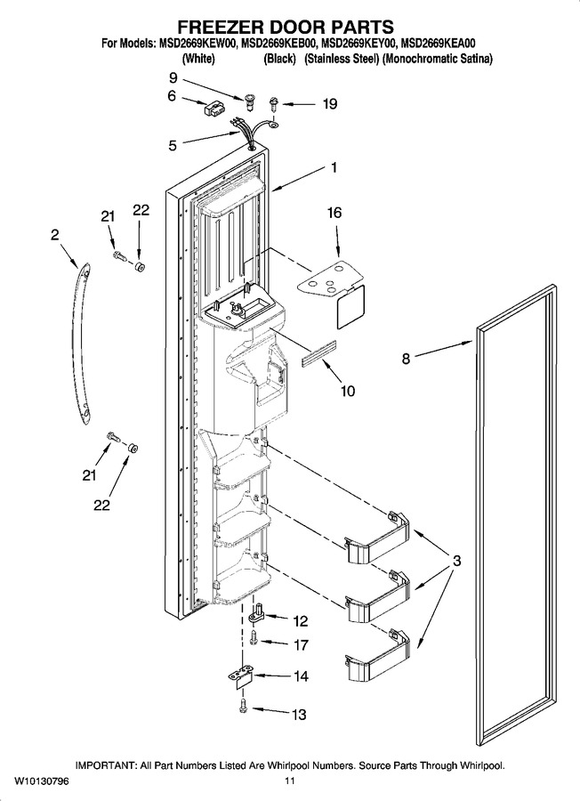 Diagram for MSD2669KEA00