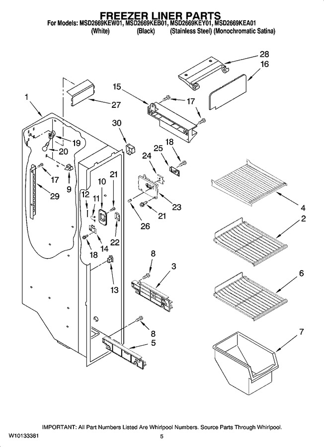 Diagram for MSD2669KEW01