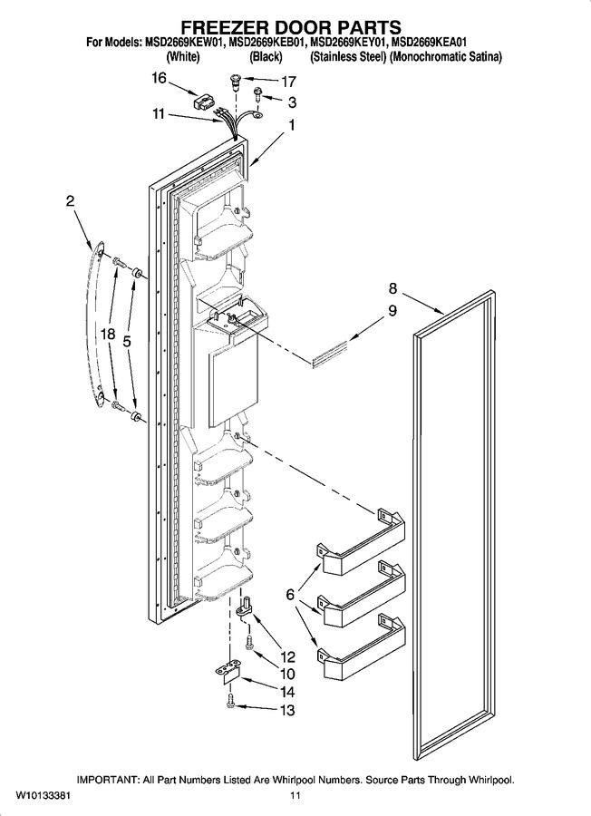 Diagram for MSD2669KEB01