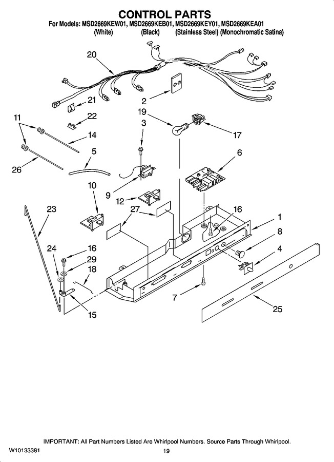 Diagram for MSD2669KEW01