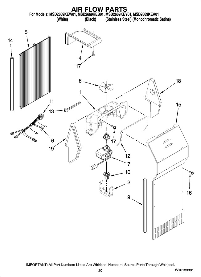 Diagram for MSD2669KEW01