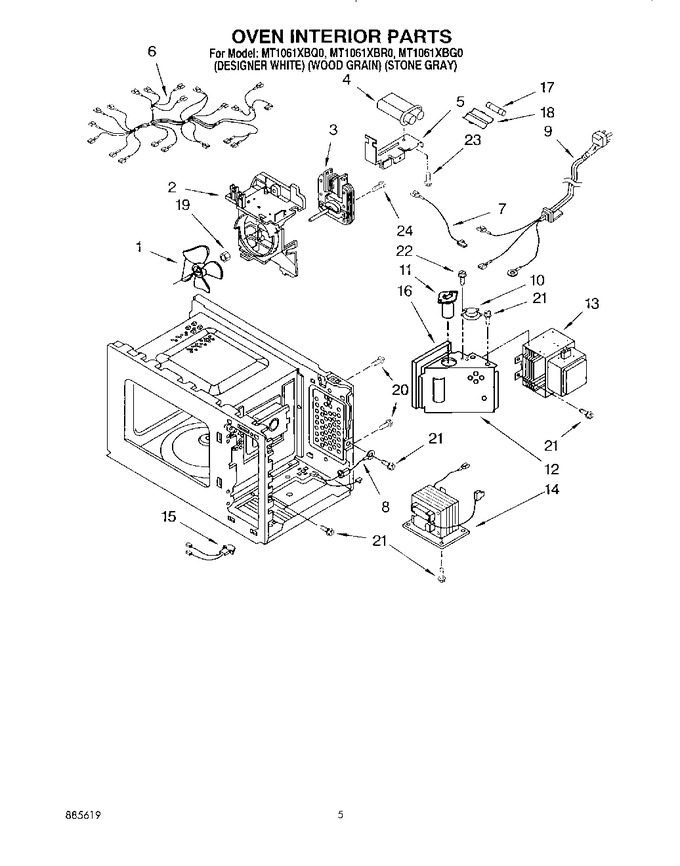 Diagram for MT1061XBQ0