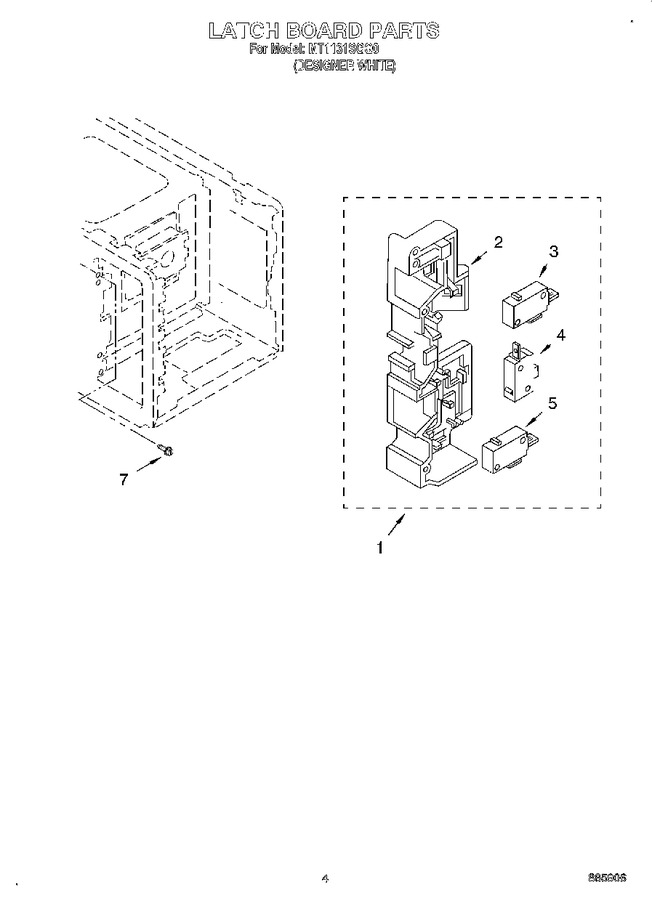 Diagram for MT1131SGQ0