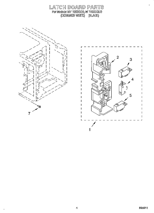 Diagram for MT1195SGB0