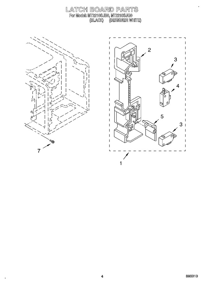 Diagram for MT2210SJB0