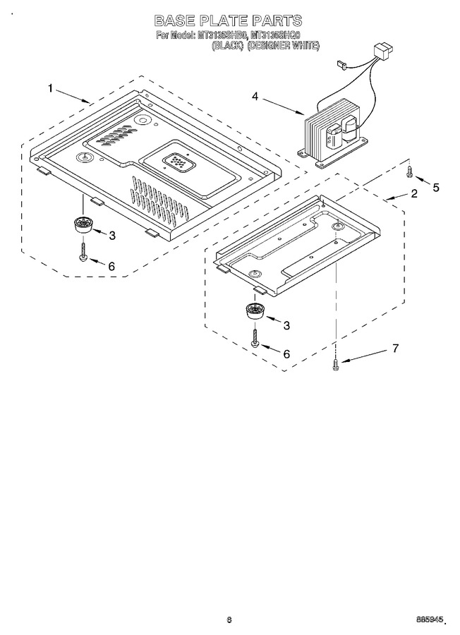 Diagram for MT3135SHQ0