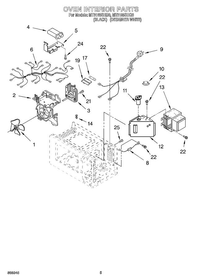 Diagram for MT3185SHB0