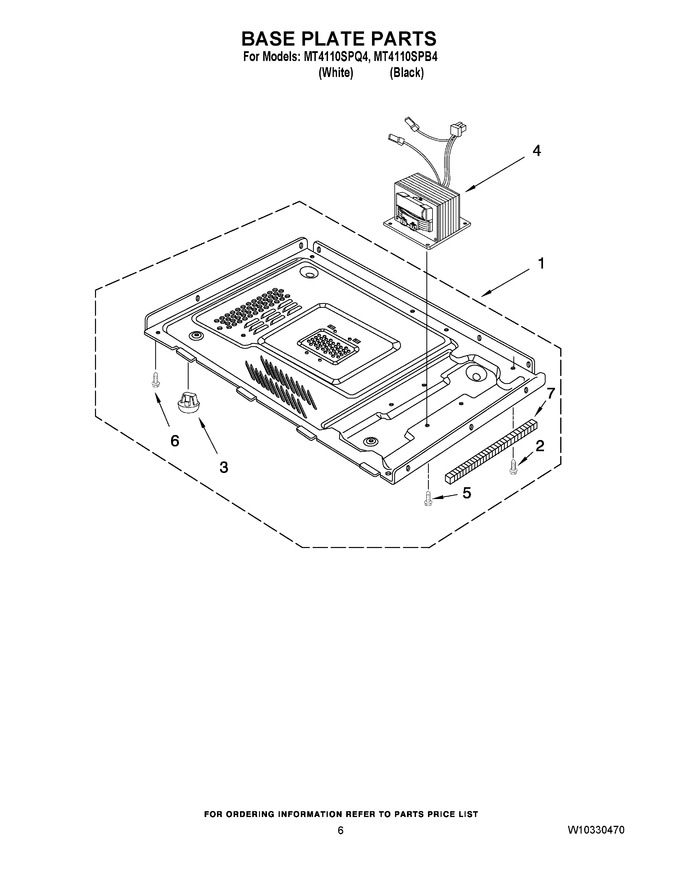 Diagram for MT4110SPB4
