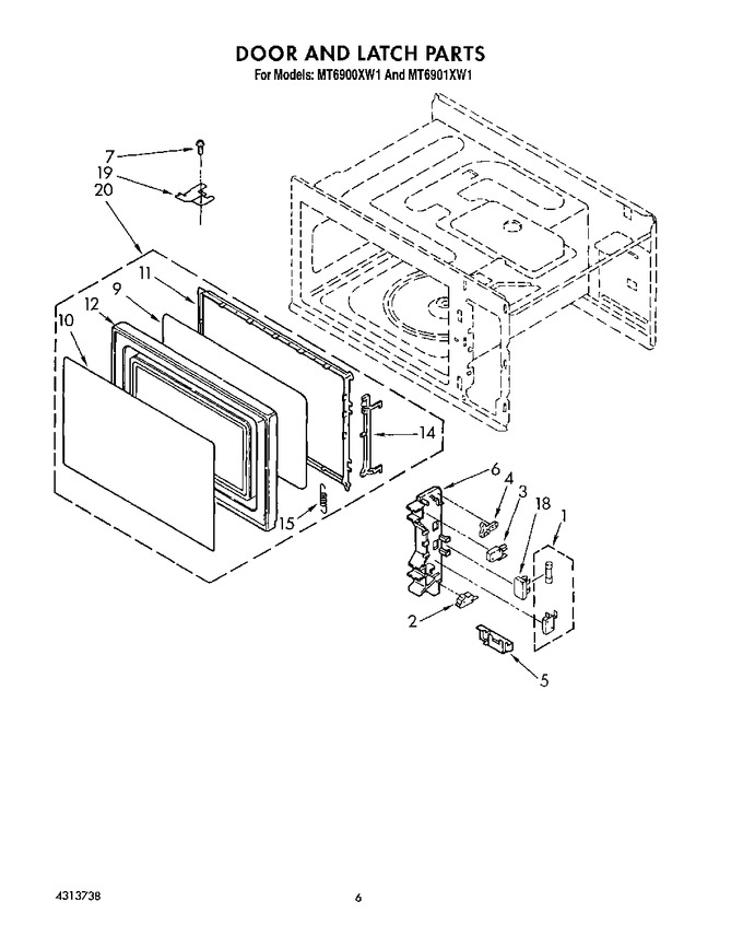 Diagram for MT6901XW1