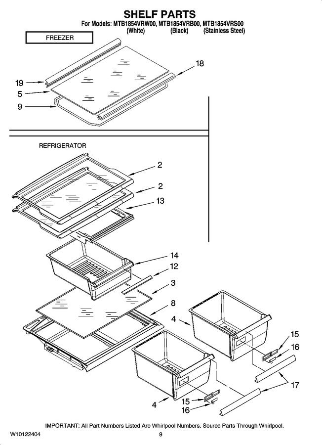 Diagram for MTB1854VRW00