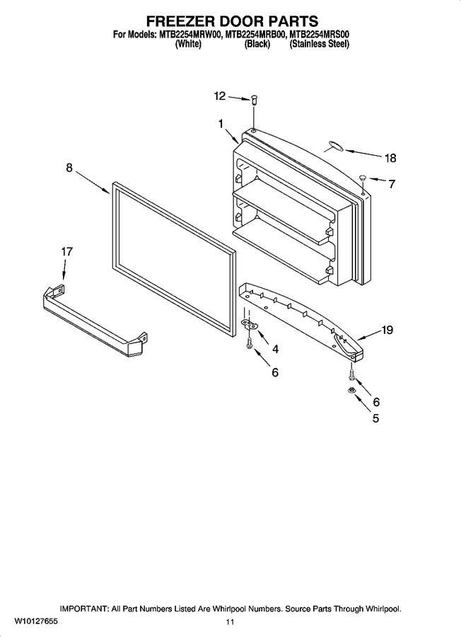 Diagram for MTB2254MRW00