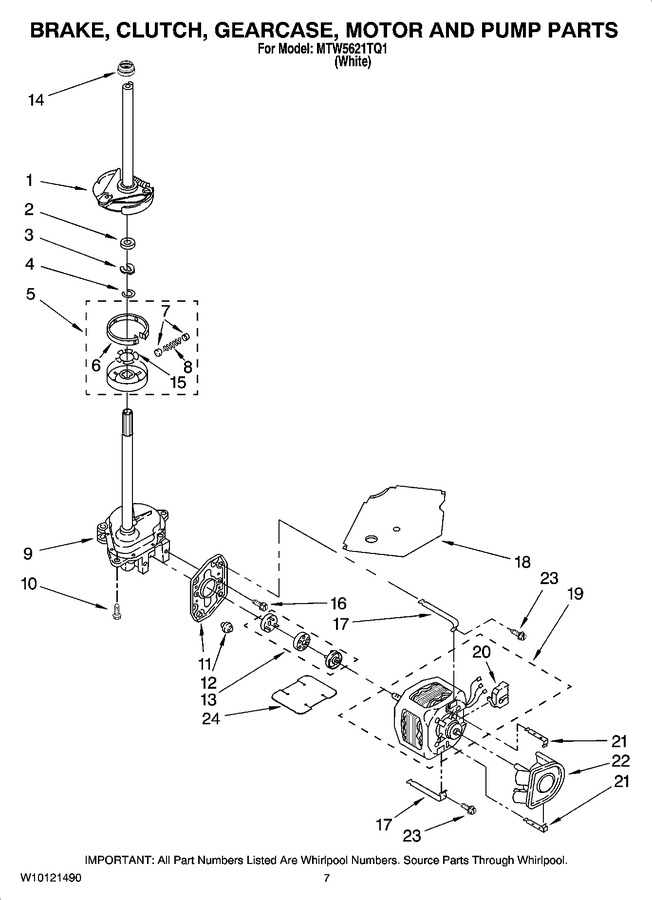 Diagram for MTW5621TQ1