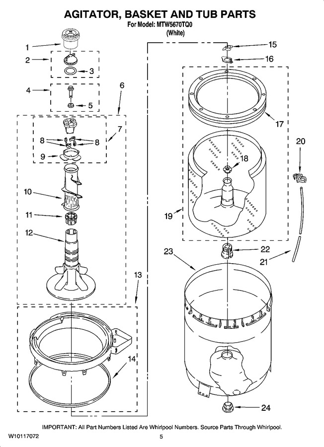 Diagram for MTW5670TQ0
