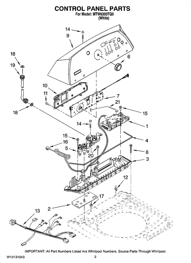 Diagram for MTW6300TQ0