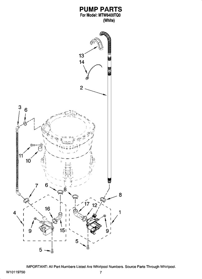 Diagram for MTW6400TQ0