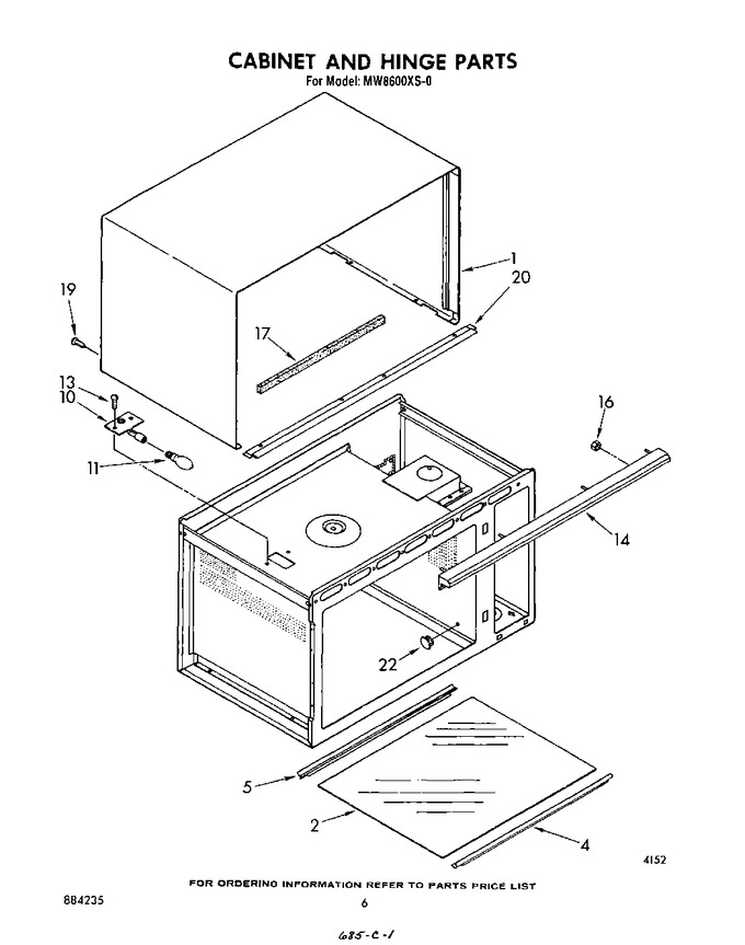 Diagram for MW8600XS0