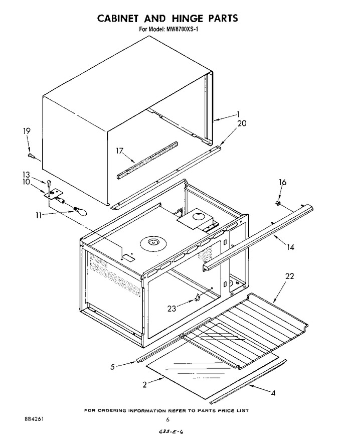 Diagram for MW8700XS1