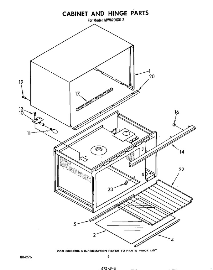 Diagram for MW8700XS2