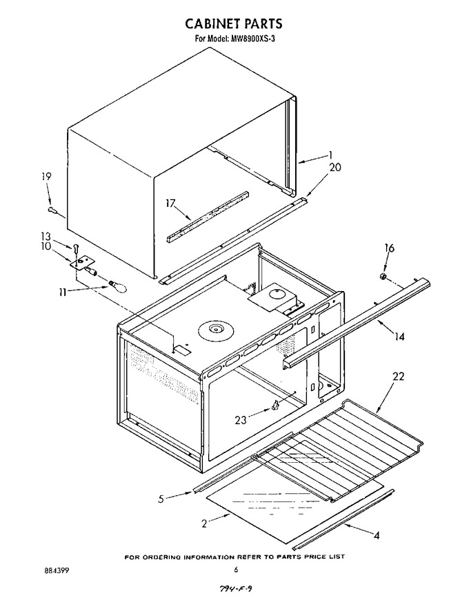 Diagram for MW8900XS3