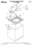 Diagram for 01 - Top And Cabinet Parts
