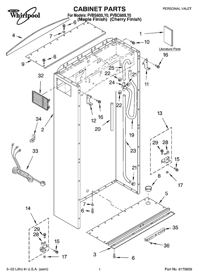 Diagram for PVBC600LY0
