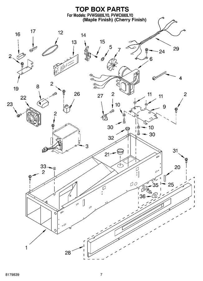 Diagram for PVWS600LY0