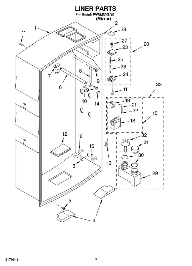 Diagram for PVWM600LY0