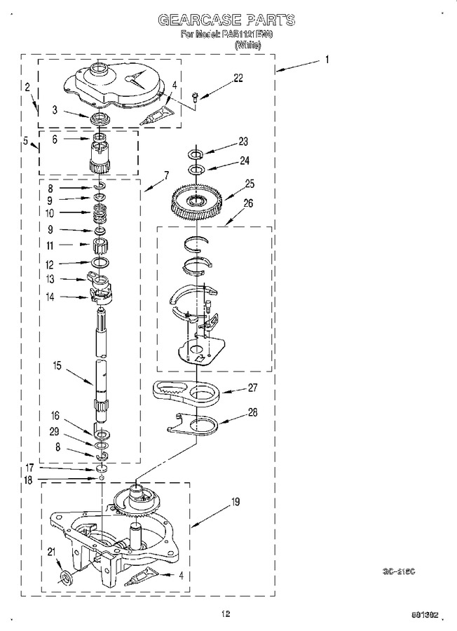 Diagram for RAB1121EW0