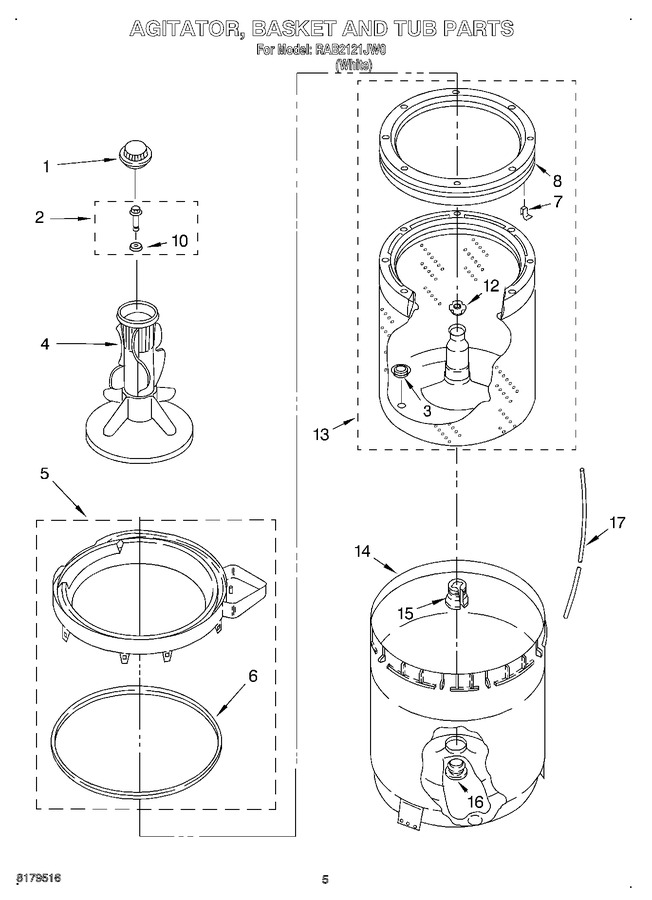 Diagram for RAB2121JW0