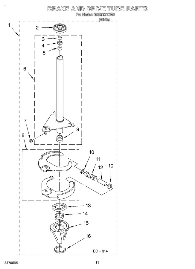 Diagram for RAB2121KW0