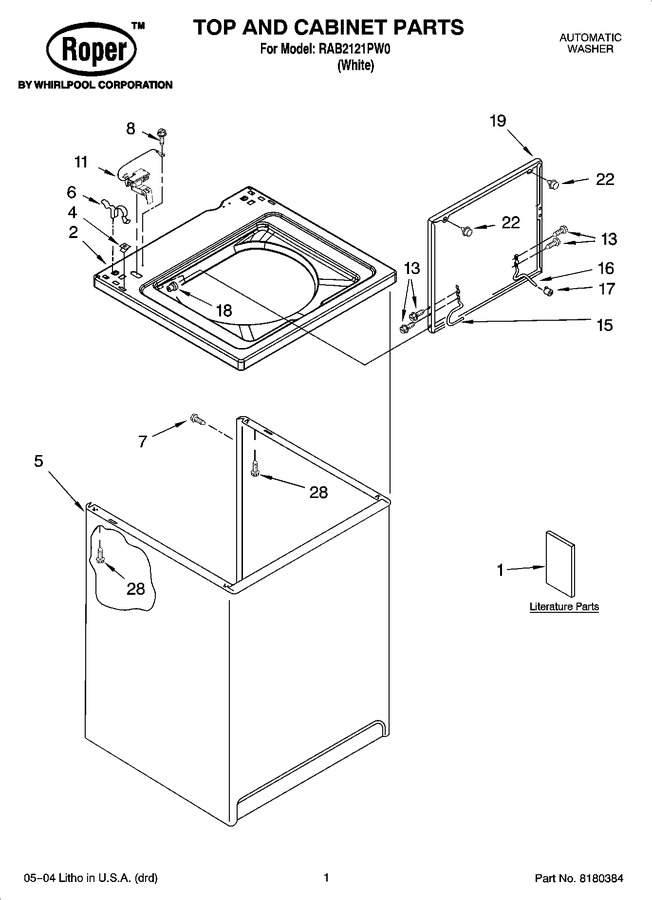 Diagram for RAB2121PW0