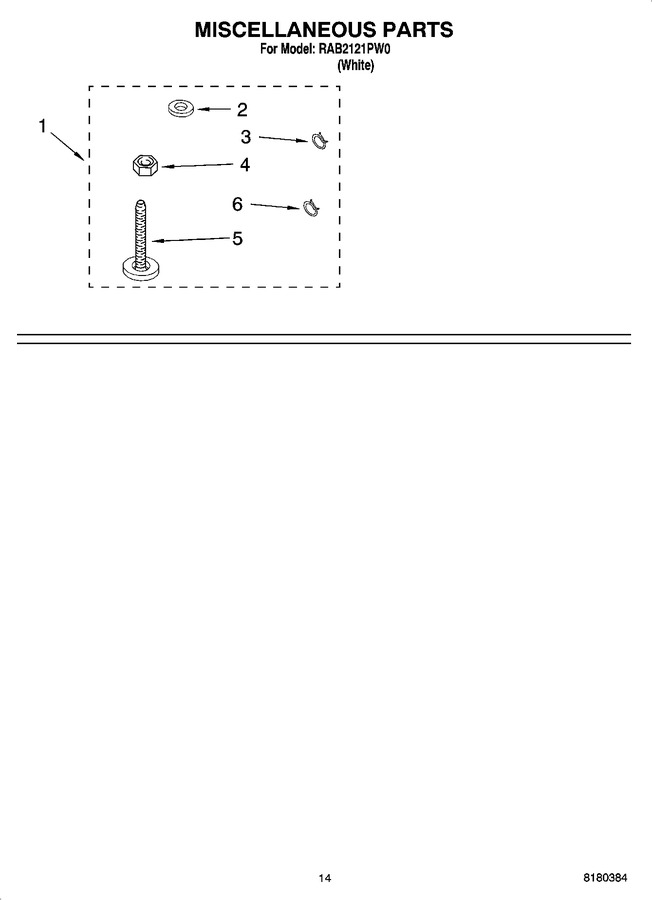 Diagram for RAB2121PW0