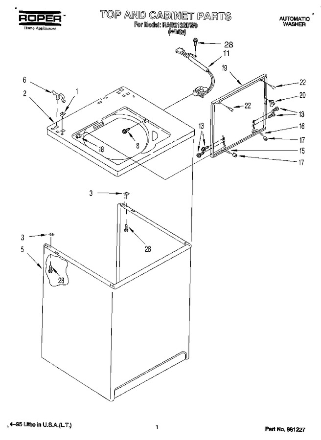 Diagram for RAB2132DW0