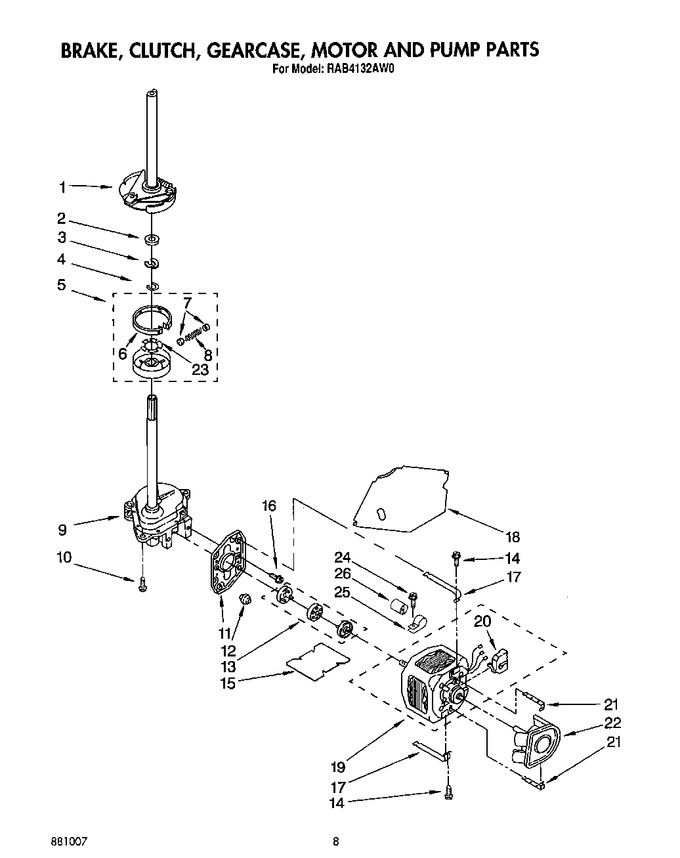 Diagram for RAB4132AW0